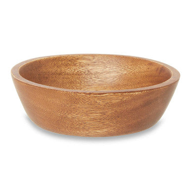 Kora Small Round Bowl In Acacia Wood