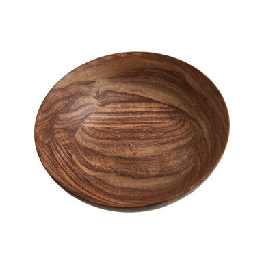 Rosi Small Round Sheesham Wood Salad Bowl