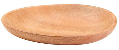 Kora Acacia Wood Small Oval Plate