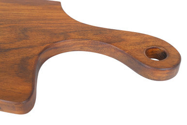 Rosi Natural Finish Tropical Rosewood Serving or Cutting Board in Organic Shape