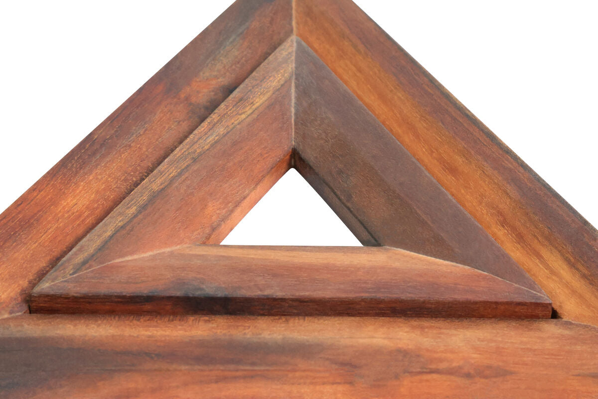Acacia Wood 2pc Triangle Trivet Set | Pazel