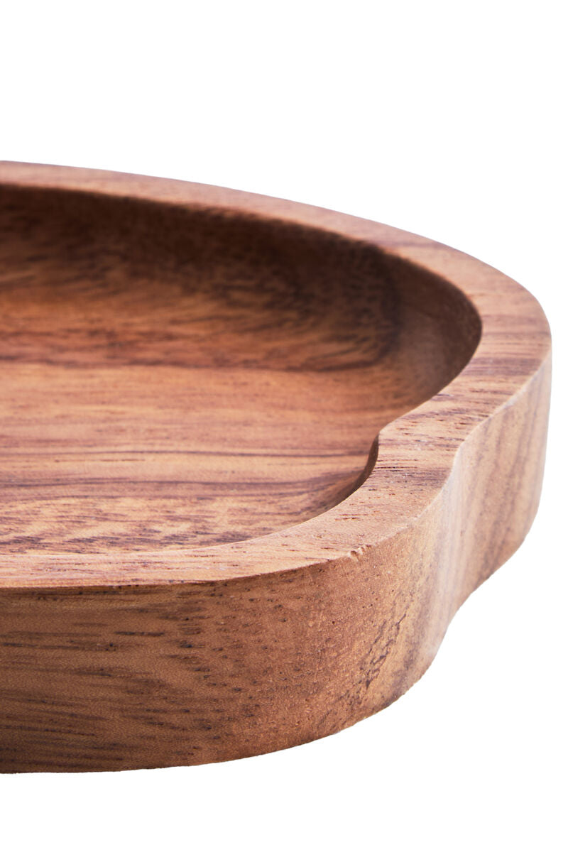 Acacia Wood Medium Irregular Serving Plate and Tray | Kora
