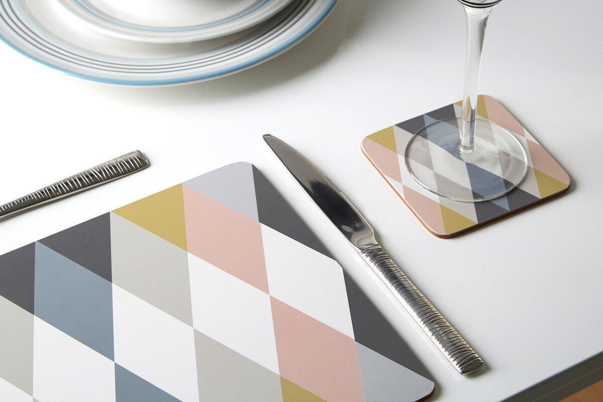 Cirque Harlequin Set Of Four Coasters