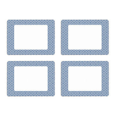 Casablanca Set Of Four Blue Placemats - image 1