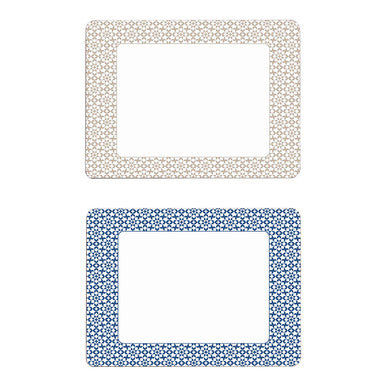 Casablanca Set Of Four Blue Placemats - image 3