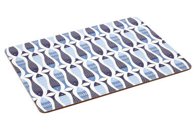 Set Of Four Pisces Cork Placemats