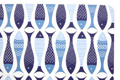 Set Of Four Pisces Cork Placemats