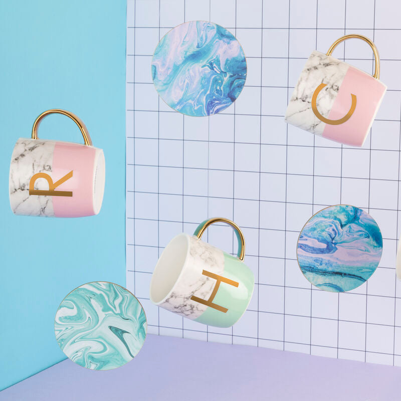 Mimo Set Of 4 Cork Coasters - image 2