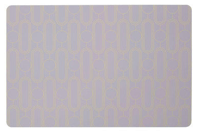 Frosted Deco Set Of 4 Lilac Placemats