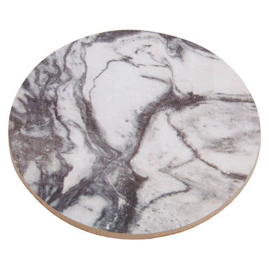 Mimo 6Pc Marble Effect Assorted Cork Coasters