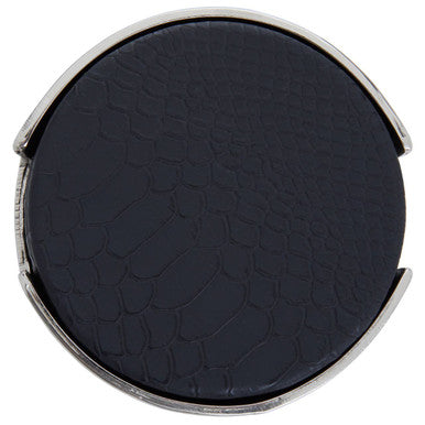 Mixology Set Of Four Black Coasters