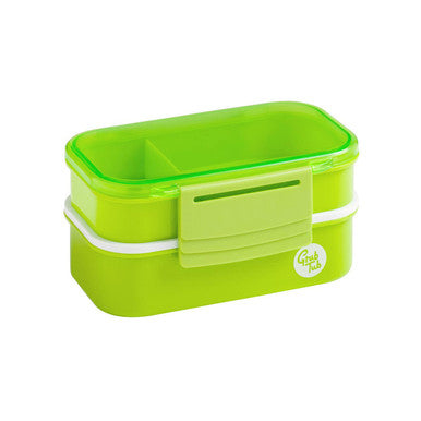 Grub Tub Green Lunch Box With Cutlery - image 1