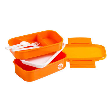 Grub Tub Orange 2 Tier Lunch Box - image 3