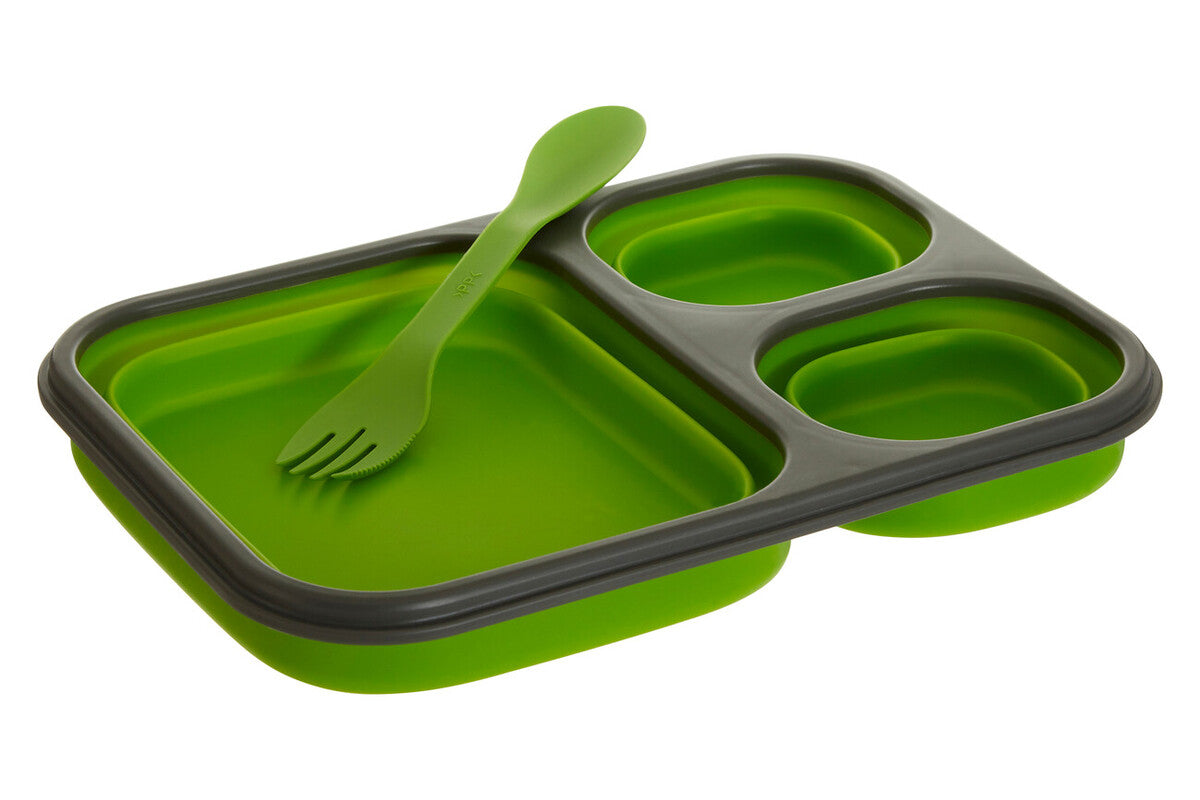 Grub Tub Green Collapsible Lunch Box With Spork - image 8