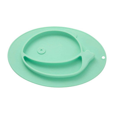 Kai Silicone Divided Food Plate in Whale Shape - image 3