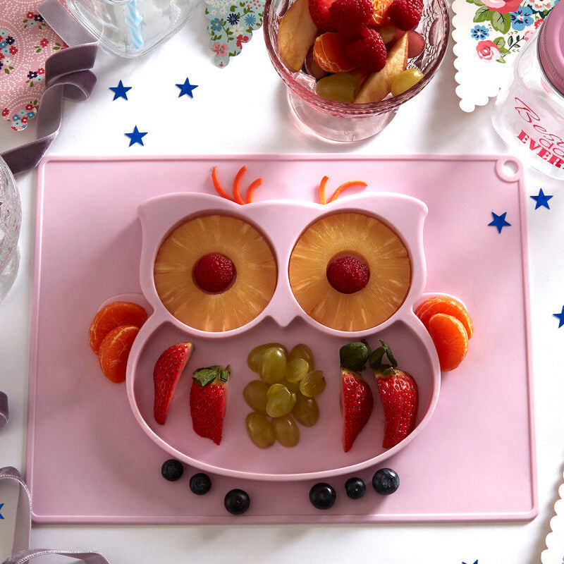 Kai Silicone Divided Food Plate in Owl Shape - image 2