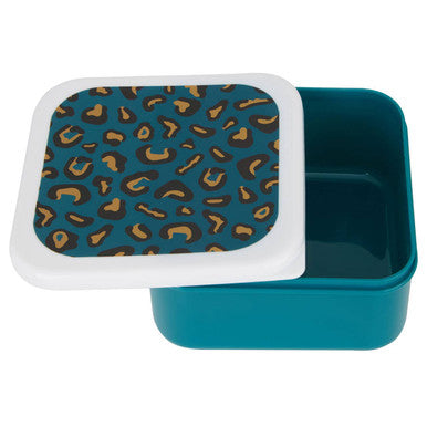 Mimo Set Of 4 Animal Print Lunch Boxes