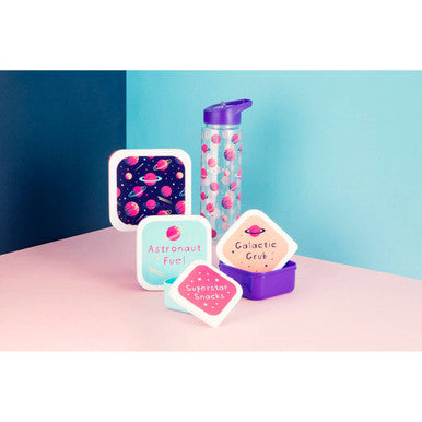 Mimo Set Of 4 Space Design Lunch Boxes