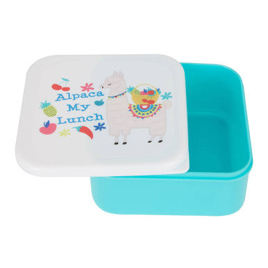 Mimo Set Of 4 Fruity Alpaca Lunch Box