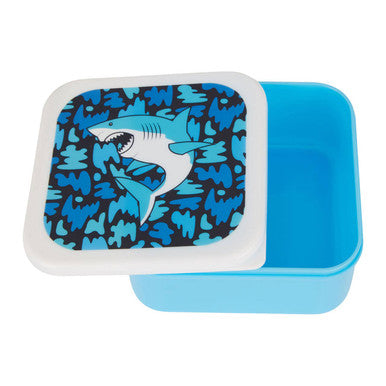 Mimo Set Of 4 Blue Shark Lunch Boxes