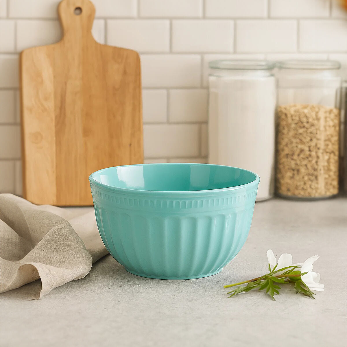 Alden Melamine Medium Green Mixing Bowl - image 1