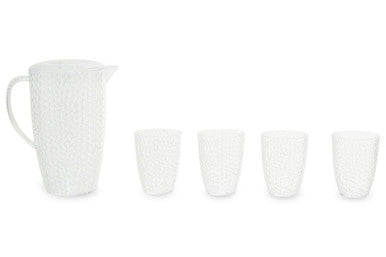 Romm 2.2L Plastic Pitcher With 4 Cups