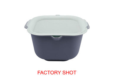 Grub Tub Bowl with Colander and Lid