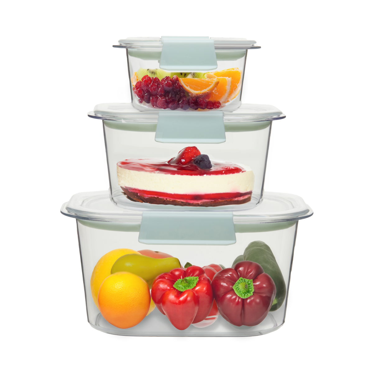 Grub Tub Set Of 3 Food Storage Containers - image 5