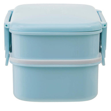 Grub Tub Light Blue Lunch Box With Cutlery