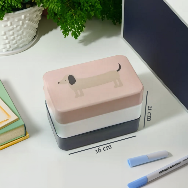 Grub Tub Dog Lunch Box With Cutlery