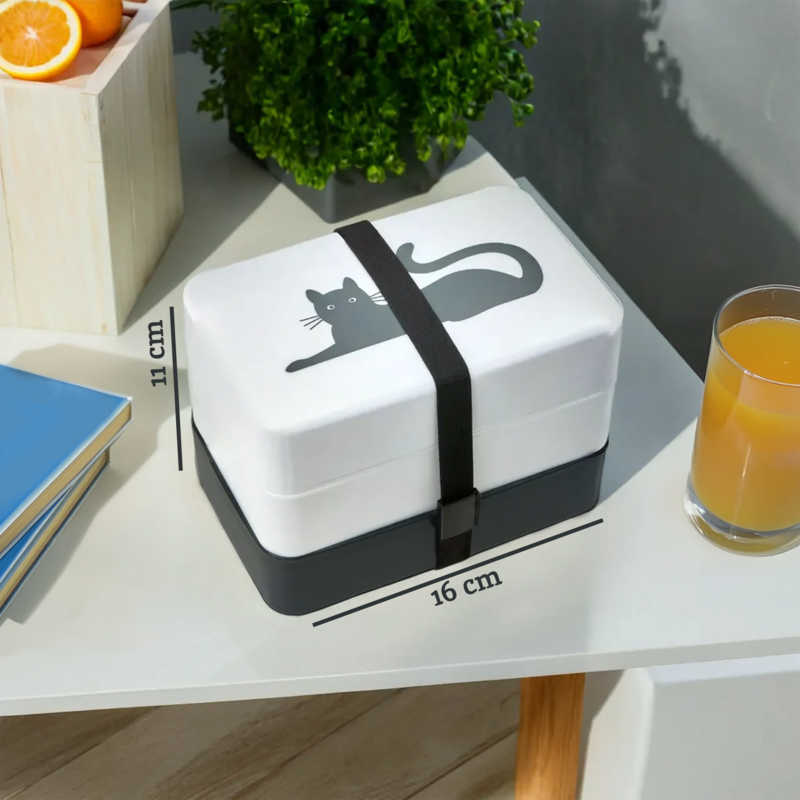 Grub Tub Cat Lunch Box With Cutlery - image 3