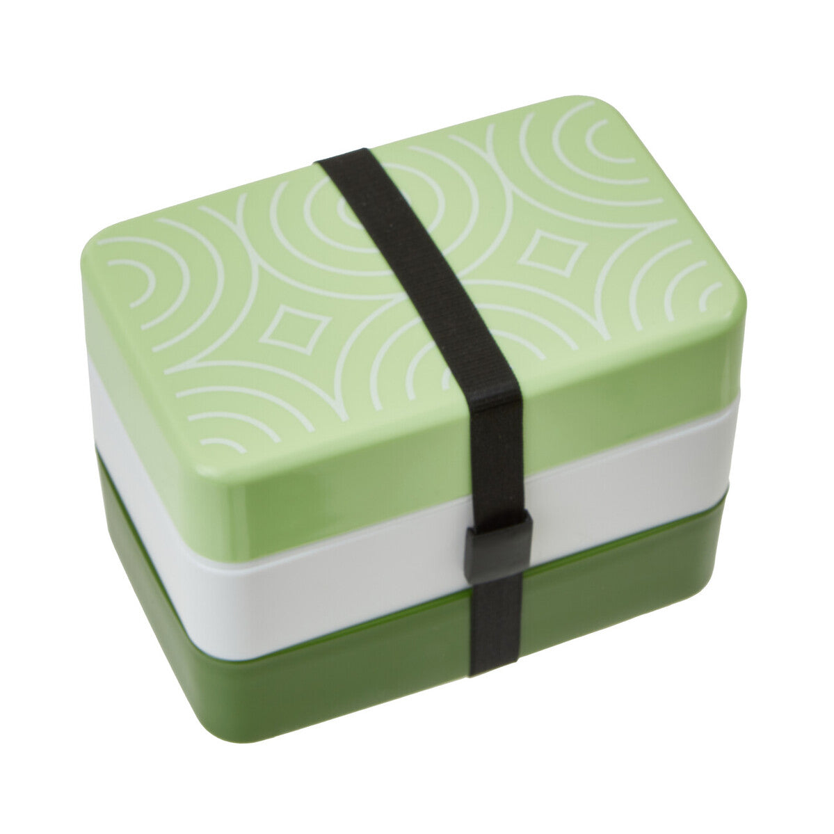 Grub Tub Three Compartment Green Lunch Box With Cutlery - Image 3