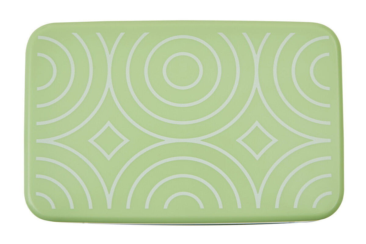 Grub Tub Three Compartment Green Lunch Box With Cutlery - Image 8