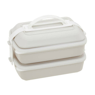 Grub Tub Warm Grey And White Lunch Box - image 11