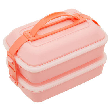 Grub Tub Pink Lunch Box With Cutlery - image 5