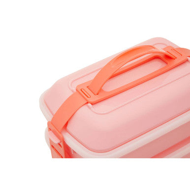 Grub Tub Pink Lunch Box With Cutlery - image 8
