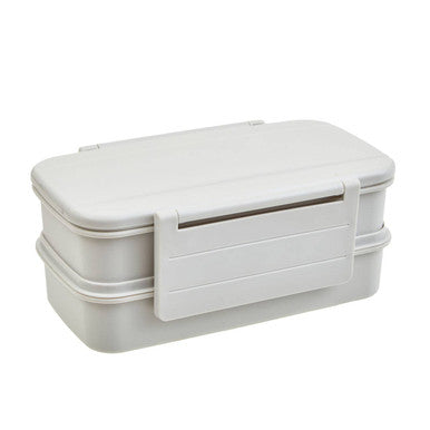 Grub Tub Grey Lunch Box With Cutlery