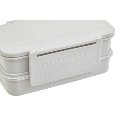 Grub Tub Grey Lunch Box With Cutlery