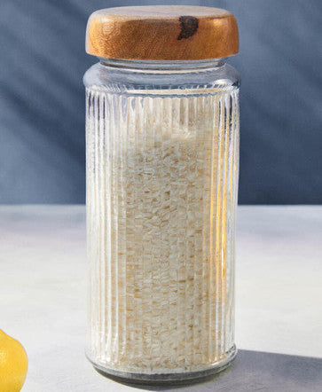 Garner Glass Storage Jar with Mango Wood Lid 2000ml - image 3