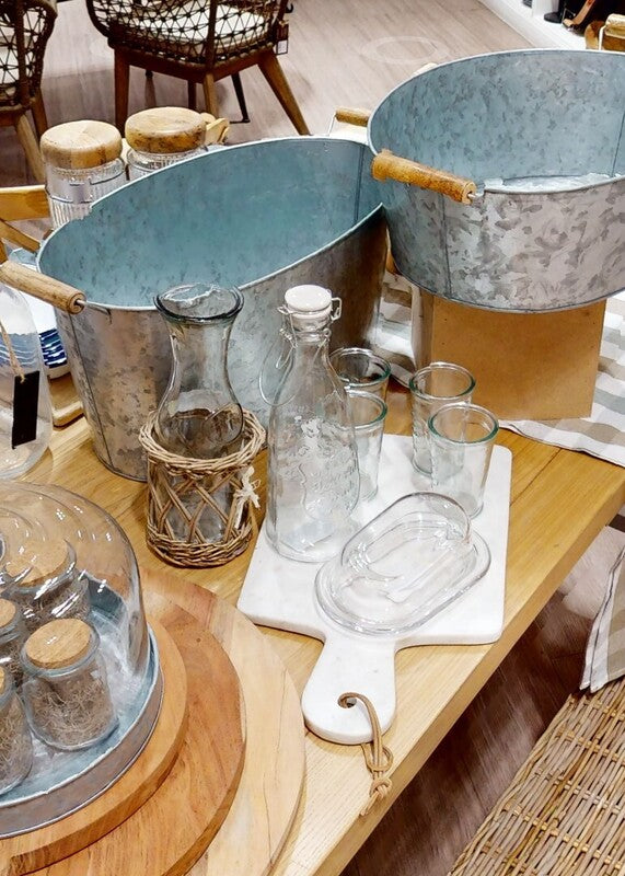 Olivia Clear Glass Butter Dish - image 3