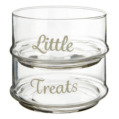 Stackable 3 Tier Glass Storage Jar