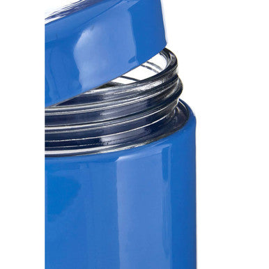 Luca Blue Steel Wrap Glass Storage Jar 800ml