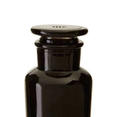 Apothecary Large Black Reagent Bottle