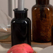 Apothecary Black Glass Reagent Bottle - image 6