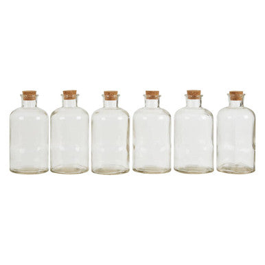 Tromso Set Of 6 Round Glass Bottles - image 5