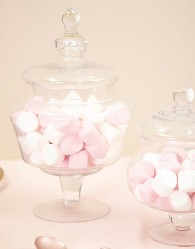 Olivia Clear Glass Candy Large Storage Jar
