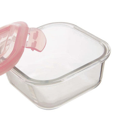 Freska 800Ml Square Glass Container