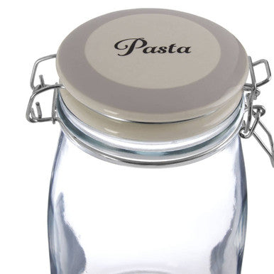 Diego Pasta Glass Storage Jar 1500ml