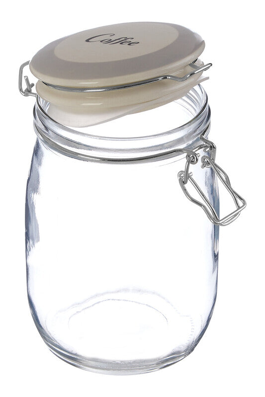 Diego Coffee Glass Storage Jar 1000ml