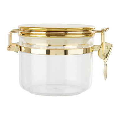 Gozo Jar With Gold Lid 450 Ml